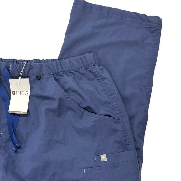 FIGS Torbeck Cargo Pants Womens 2XL Blue NWT Medical Nurse Hospital Comfy Work - Picture 6 of 11
